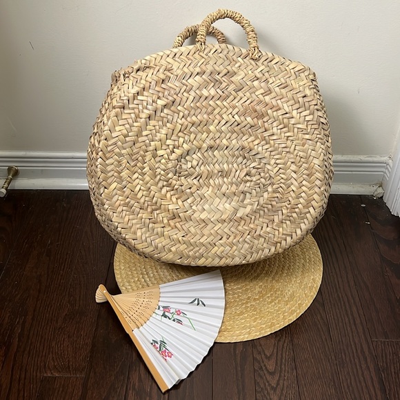 Vintage Cottagecore Bali Straw Bag - Picture 13 of 13